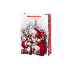 Winteria Joulupukki ja peura -lahjakassi, XL