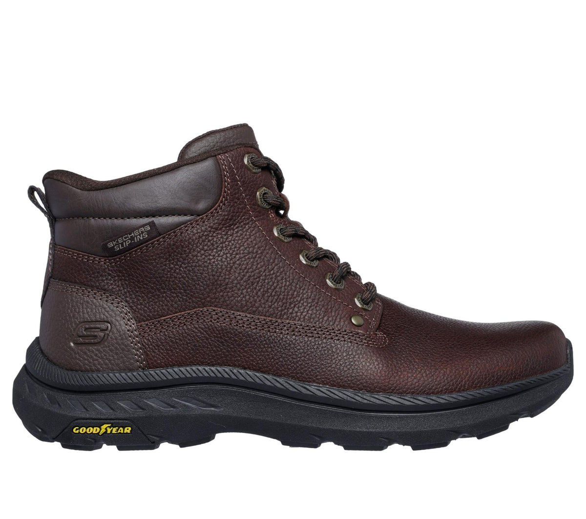 Skechers Miesten Relaxed Fit: Slip-ins: Pollard - Waylon - Red-Brown