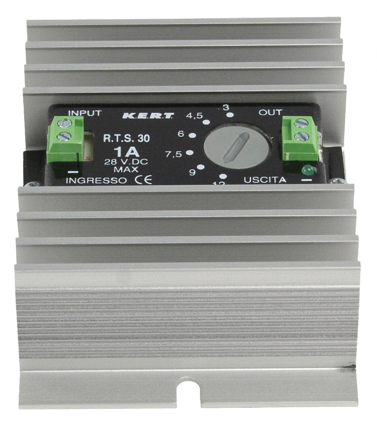 Virta Muunnin 12 - 28 VDC • Output voltage:3, 4.5, 6, 7.5, 9, 13.8 V (DC) • Input voltage:12 - 28 V (DC) • Max.Output