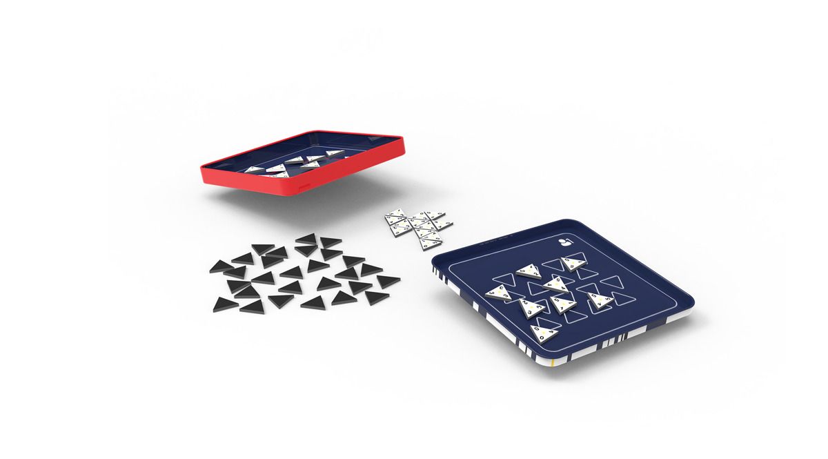 Triominos Magneetti Matkapeli
