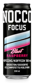 Nocco focus Raspberry Blast -energiajuoma 330 ml