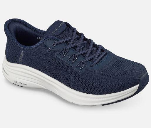 Skechers naisten Relaxed Fit: Slip-ins: D'Lux Comfort 2.0 - Supernova - Navy Koe kevyt ja iskuja vaimentava mukavuus