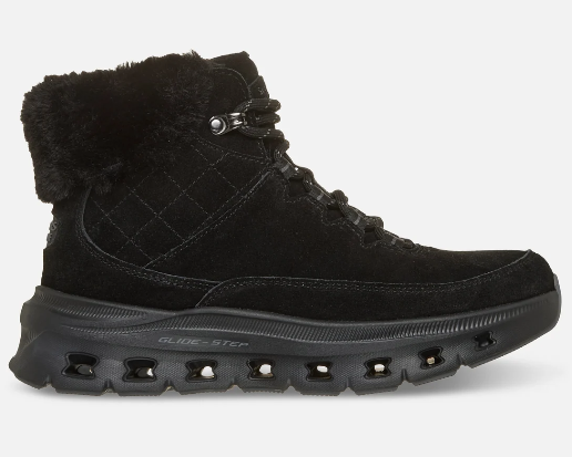 Relaxed Fit: Glide-Step Pro - Blaze Trail - Waterproof - Black Nauti kylmista paivista Skechers Waterproof Relaxed Fit®: