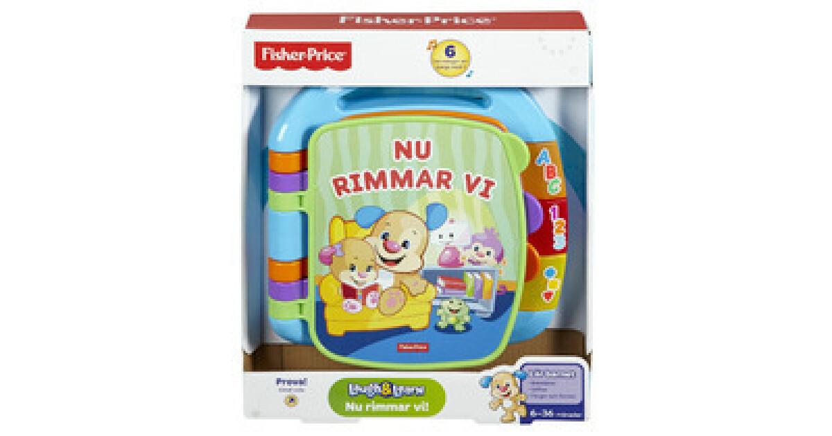FP Storybook Nu Rimmar Vi Rimmboken lar barnet bokstaver, siffror, farger och former. Innehaller 6 barnsanger