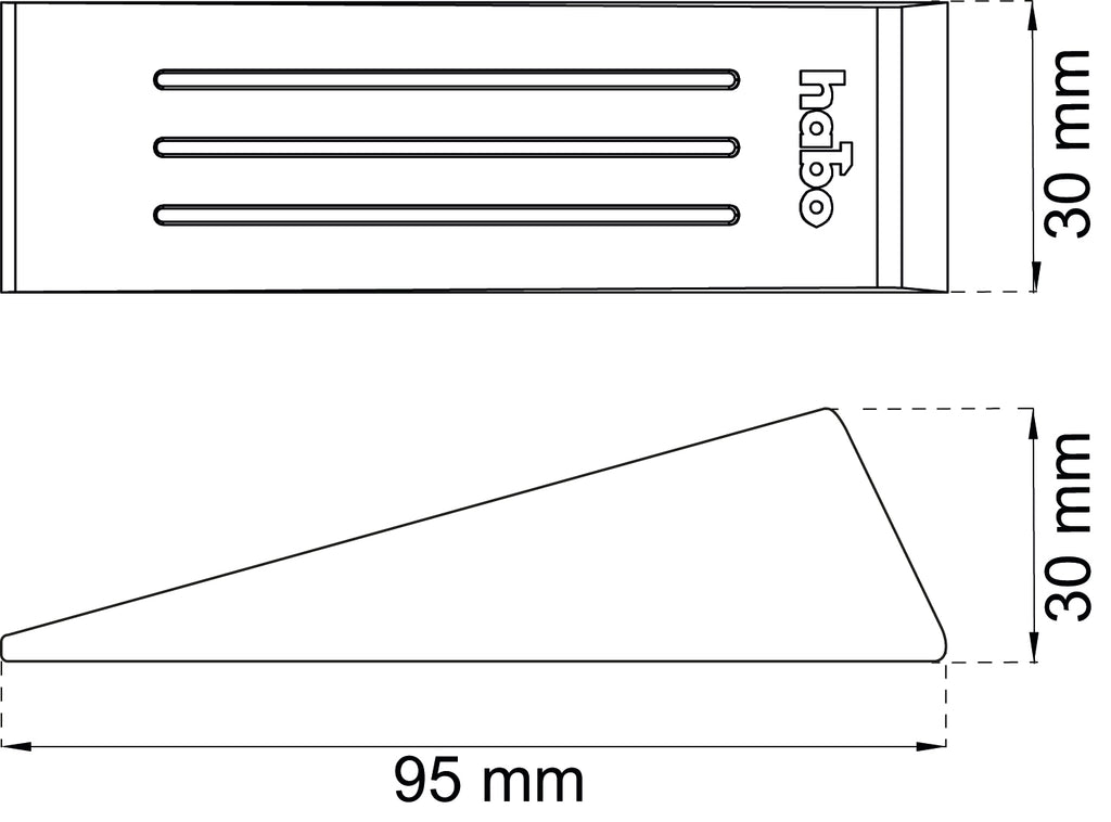 Ovikiila harmaa muovi 97 mm