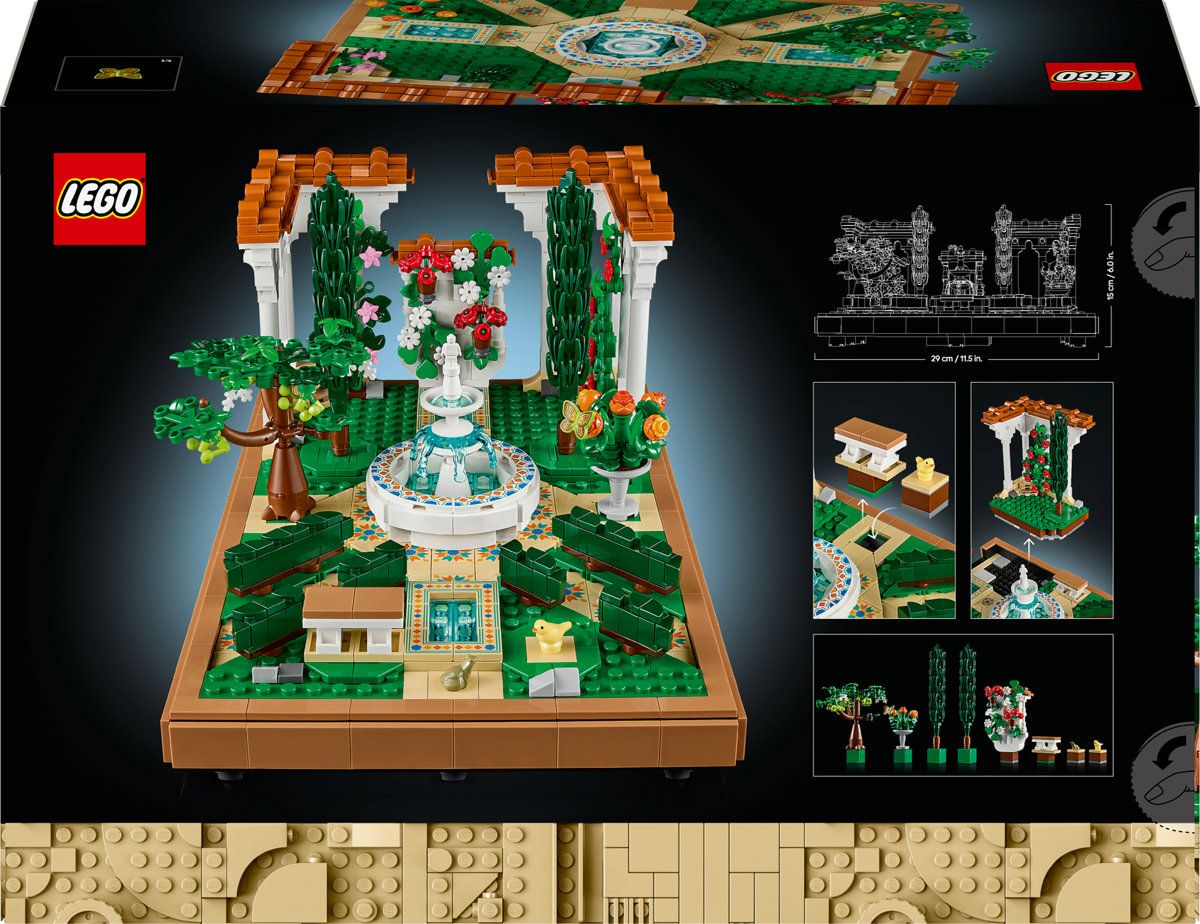 Lego Puutarha ja suihkulähde