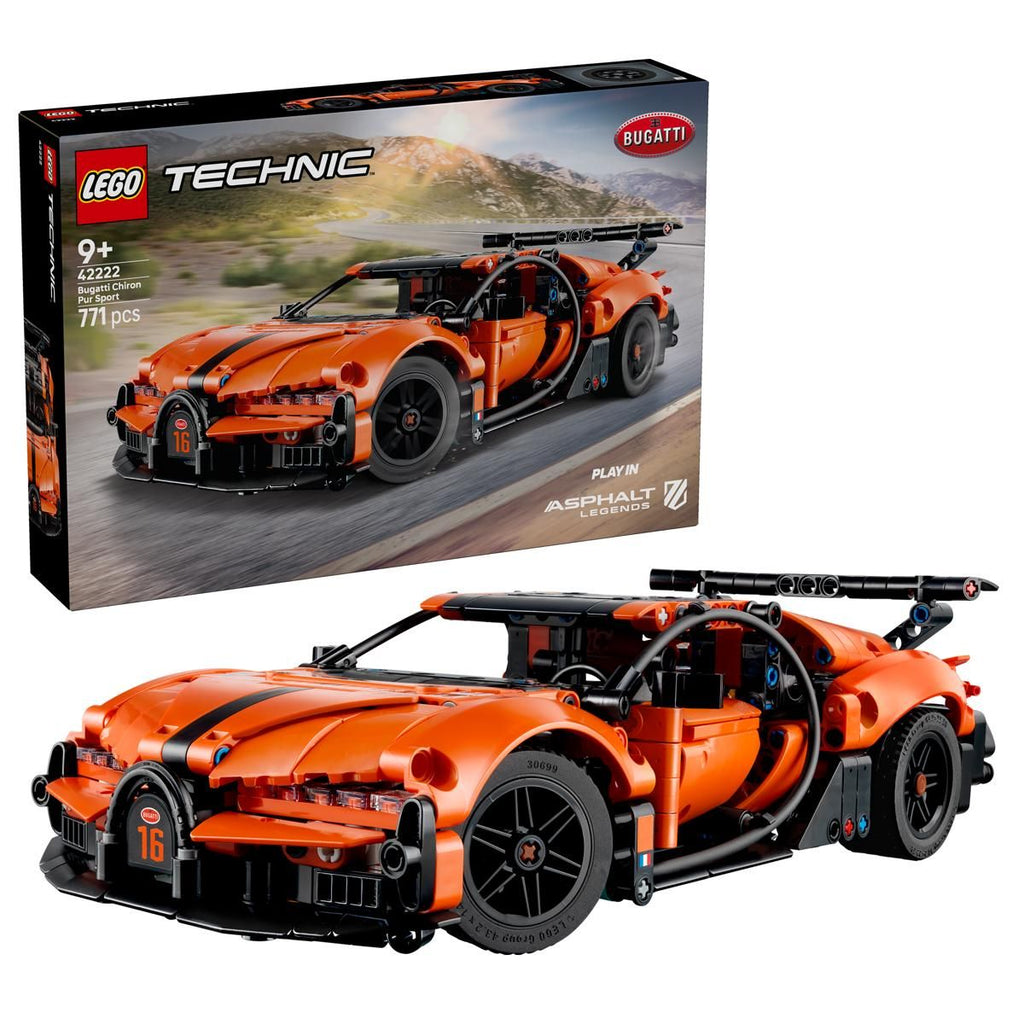 Lego Bugatti Chiron Pur Sport ‑hyperauto