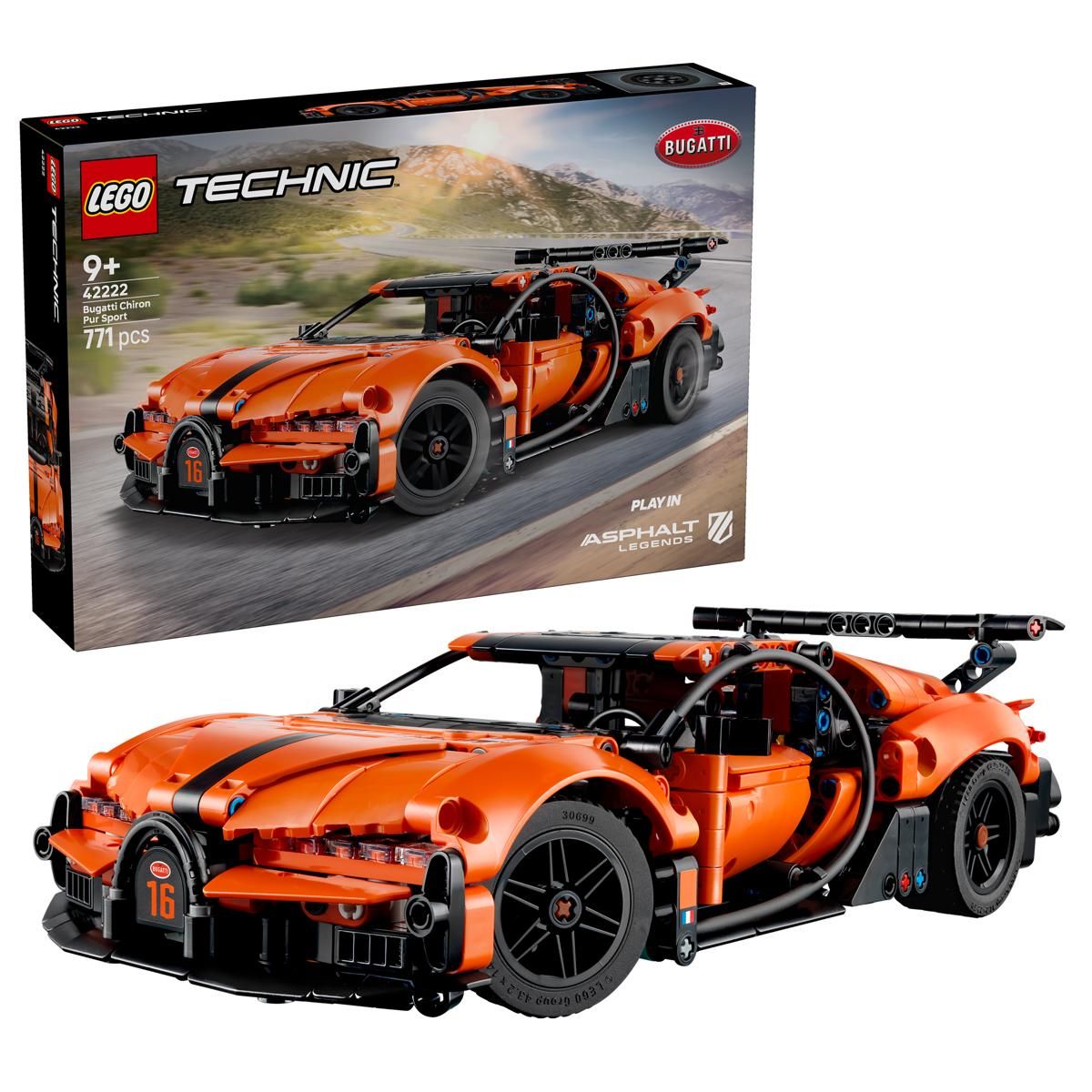 Lego Bugatti Chiron Pur Sport ‑hyperauto