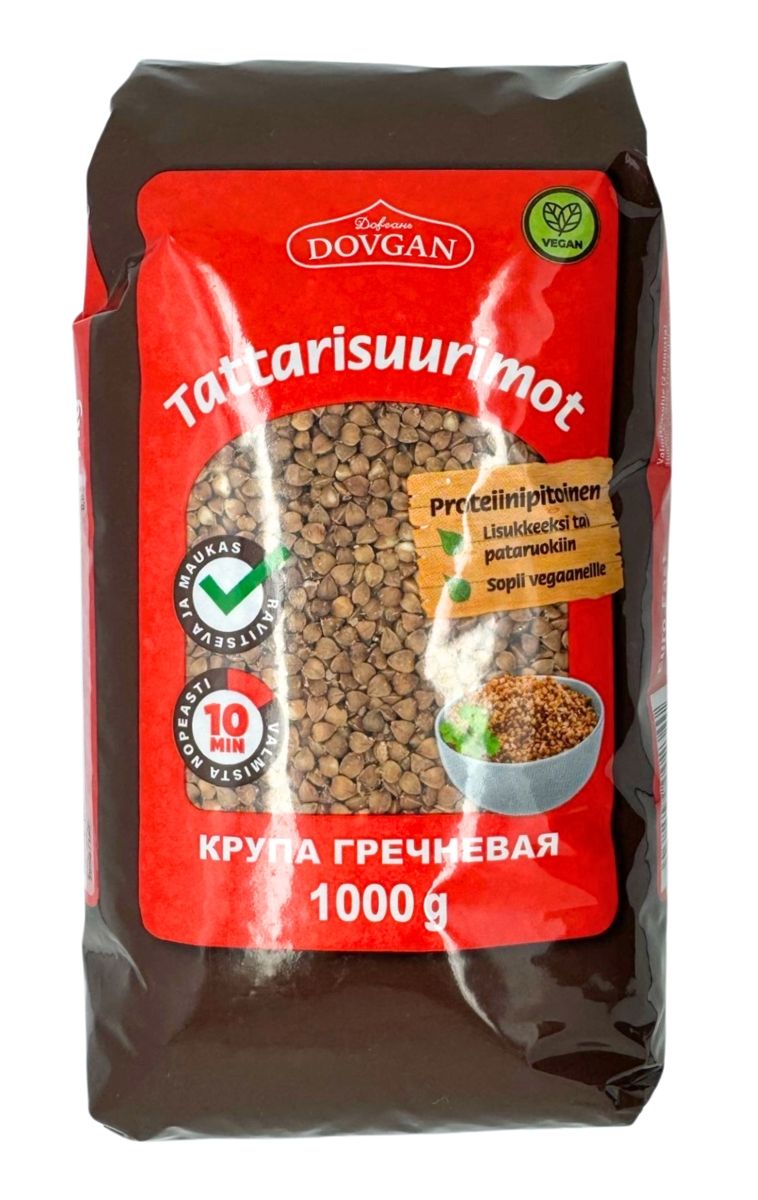 Dovgan Tattarisuurimot 1 kgn Tattarisuurimot 1 kg