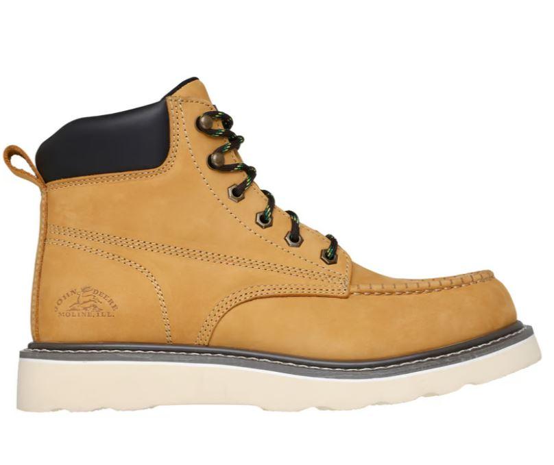 Skechers Miesten John Deere: Kadmiel - Grand Creek - Wheat Koe tuki ja koko paivan mukavuus Skechers x John Deere: Kadmiel –