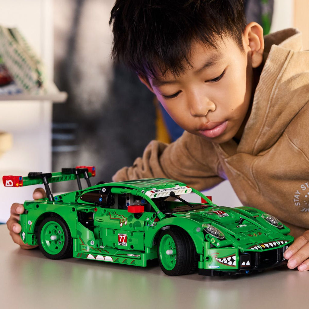 Lego Porsche 911 GT3 r rexy ao Racing ‑auto