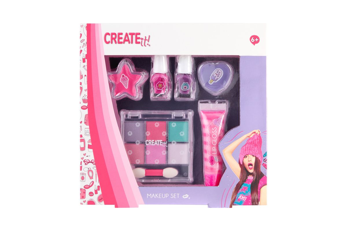 Create It! Makeup set pink lilac