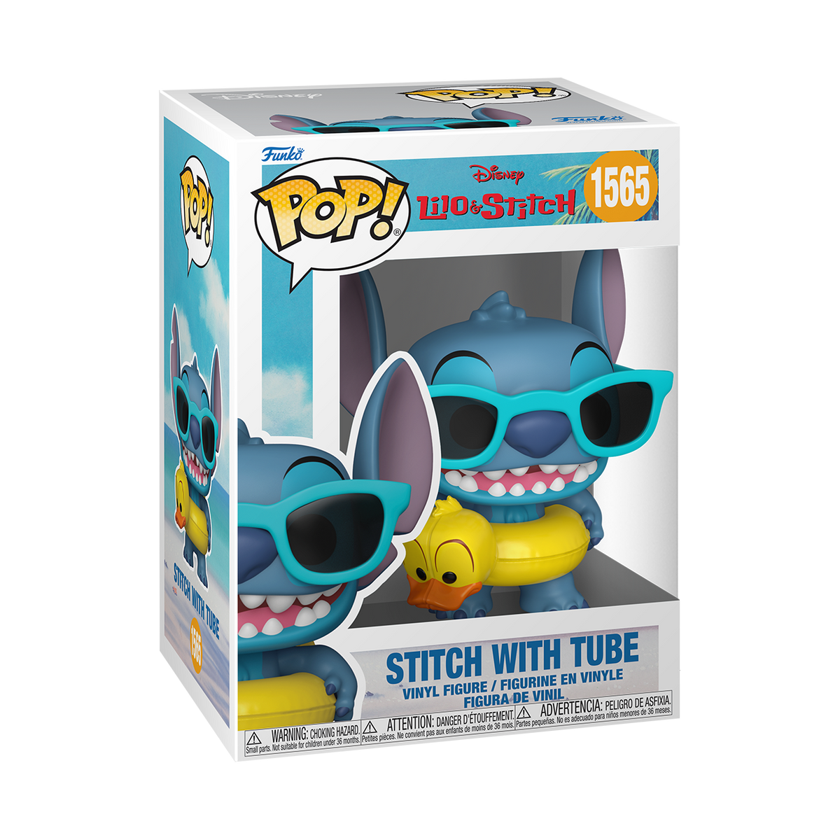 Funky pop Vinyl L&S Stitch With Tube