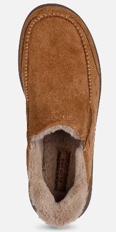 Skechers Relaxed Fit: Slip-ins: Murette - Scofield - Brown Pida olosi mukavana rennossa mukavuudessa Skechers Hands Free