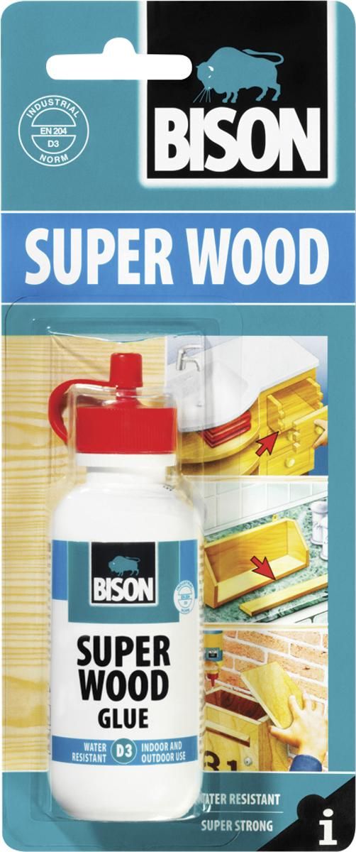Bison Super Wood Glue Puuliima D3 75 ml