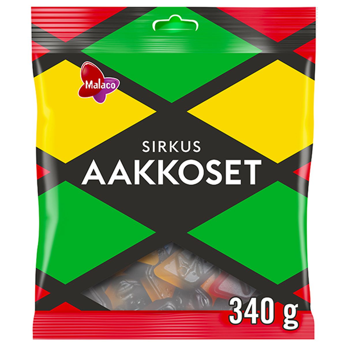 Aakkoset Sirkus 340 g