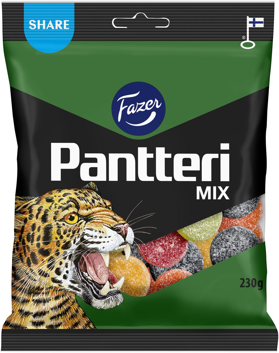 Pantteri mix 230 g