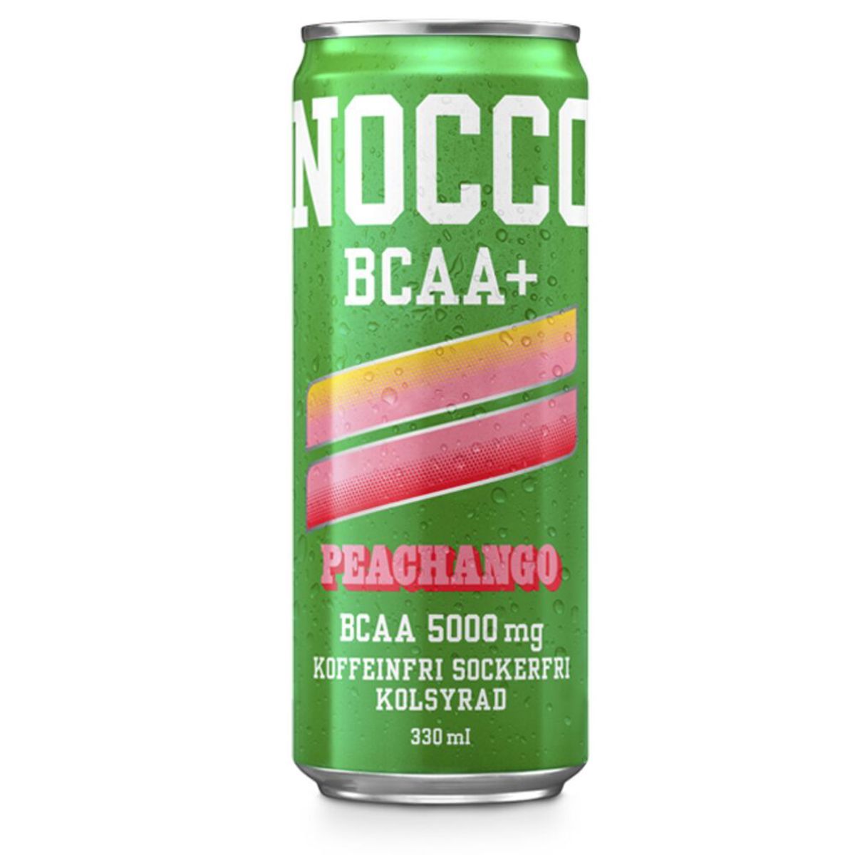 Nocco bcaa+ Peachango-energiajuoma, kofeiiniton 330 ml
