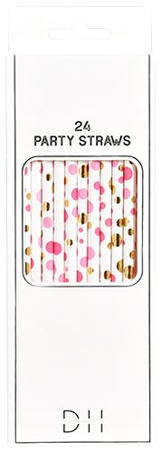 Paperipilli pun/valkoinen 24 kpl
