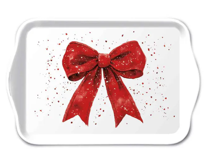 Ambiente Melaniinitarjotin 13x21 Fancy Bow Red fancy bow red