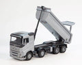 EMEK Volvo FH16 Silver Edition 4-aks. hiekka-auto . Autossa hopea maski, takapyorajousitus, kippi, avattava takalaita,