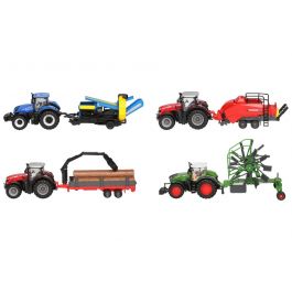 Bburago Traktori ja  Deluxe Traileri