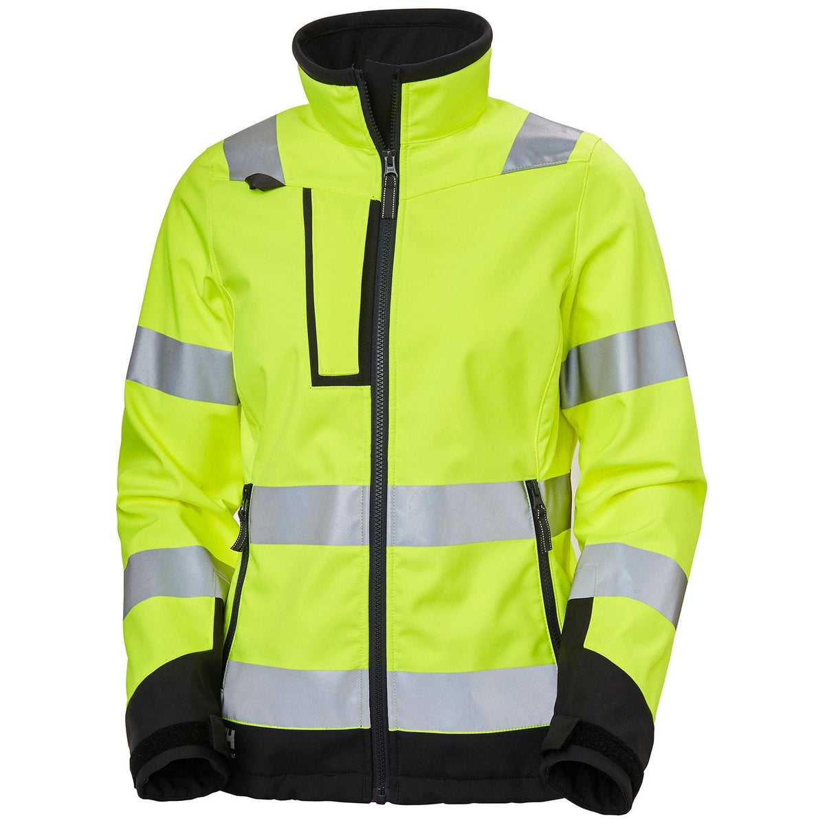 Helly Hansen Workwear luna naisten Softshelltakki keltainen Luna Hi Vis -softshell-takki on naisten suunnittelema ja