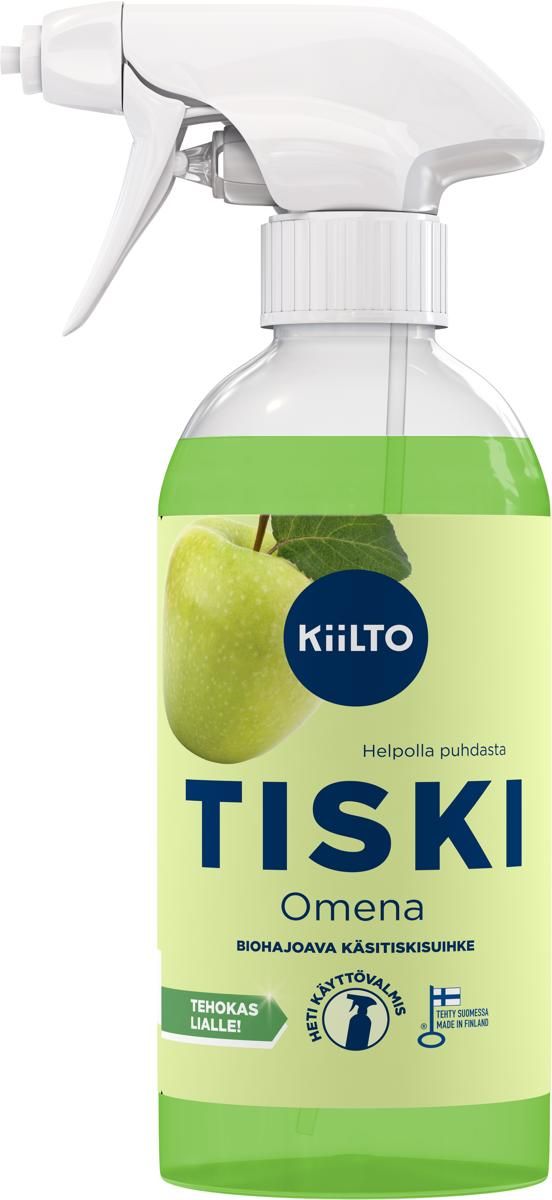 Kiilto Käsitiskisuihke Omena 475 ml