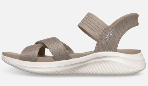Skechers naisten Slip-ins: Ultra Flex 3.0 - Never Better - Natural Nauti aurinkoisista paivista ja mukavasta tuulenvireesta