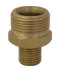 CLEN KAKSOISNIPPA M22x1,5U - 3/8"U MESSINKI Kaksoisnippa M22x1,5 ulkokierre - 3/8" ulkokierre -Materiaali messinki -Max