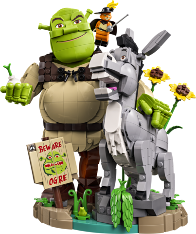LEGO Shrek, Aasi ja Saapasjalkakissa 72423