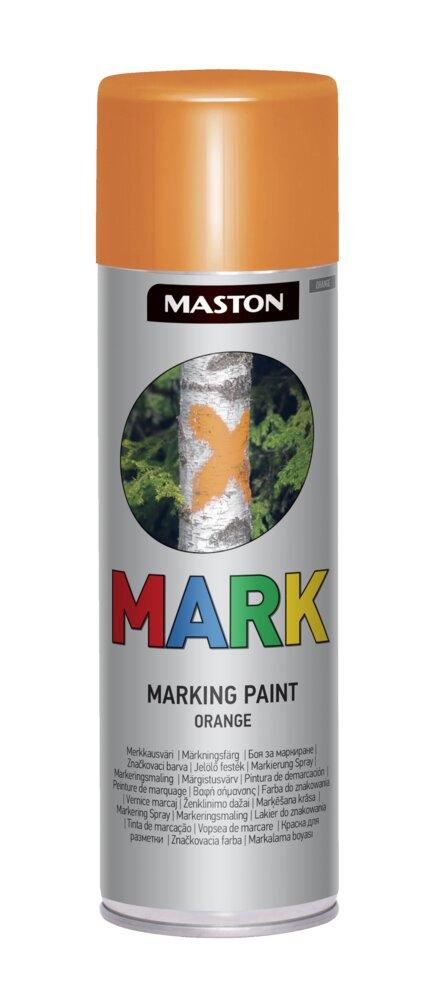 Merkkausvärispray Mark oranssi 500 ml