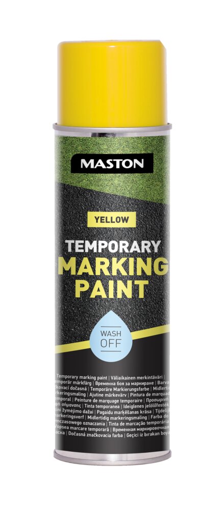 Spray Tilapäinen merkkausväri Keltainen 500 ml