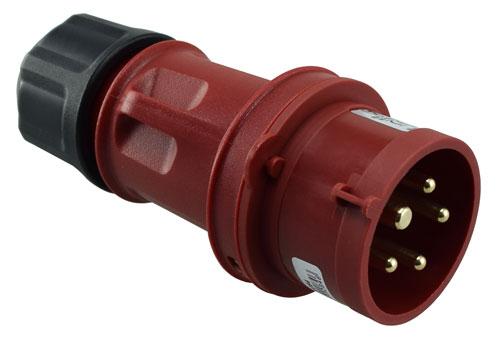 Pistotulppa 5-napainen 16A 400 V