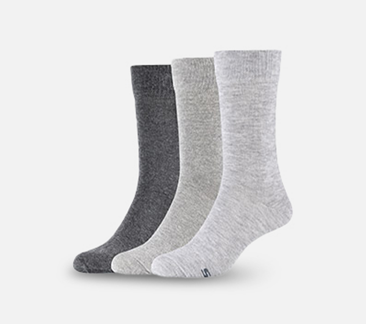 Skechers Basic sukat 3-pack harmaa 39-42
