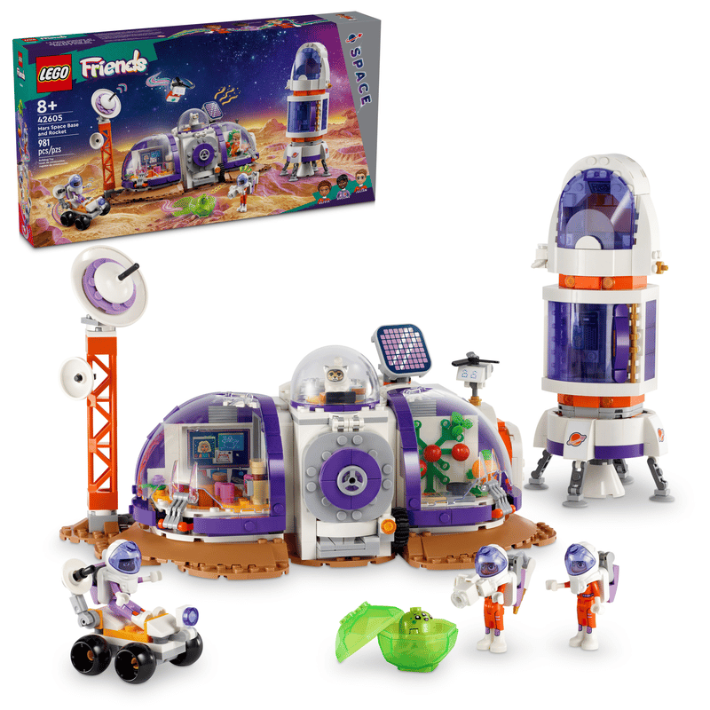 Lego Friends Mars-avaruusasema ja raketti 42605