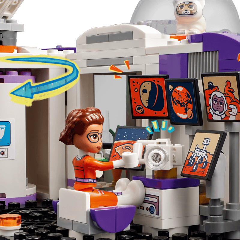 Lego Friends Mars-avaruusasema ja raketti 42605