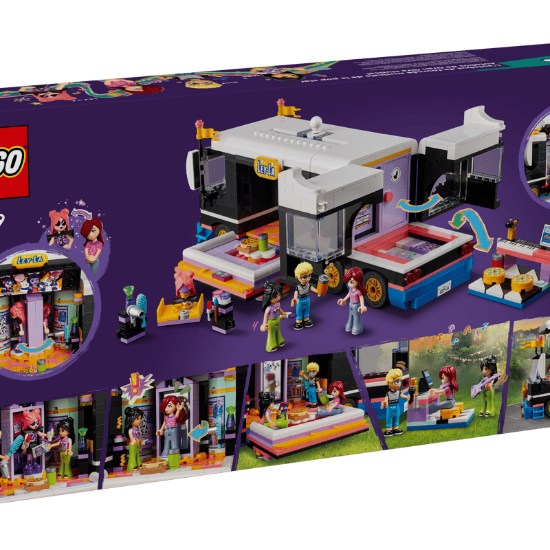 Lego Friends Poptähtien kiertuebussi 42619