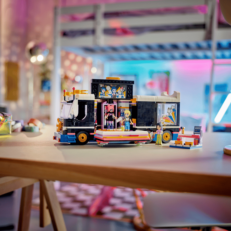 Lego Friends Poptähtien kiertuebussi 42619