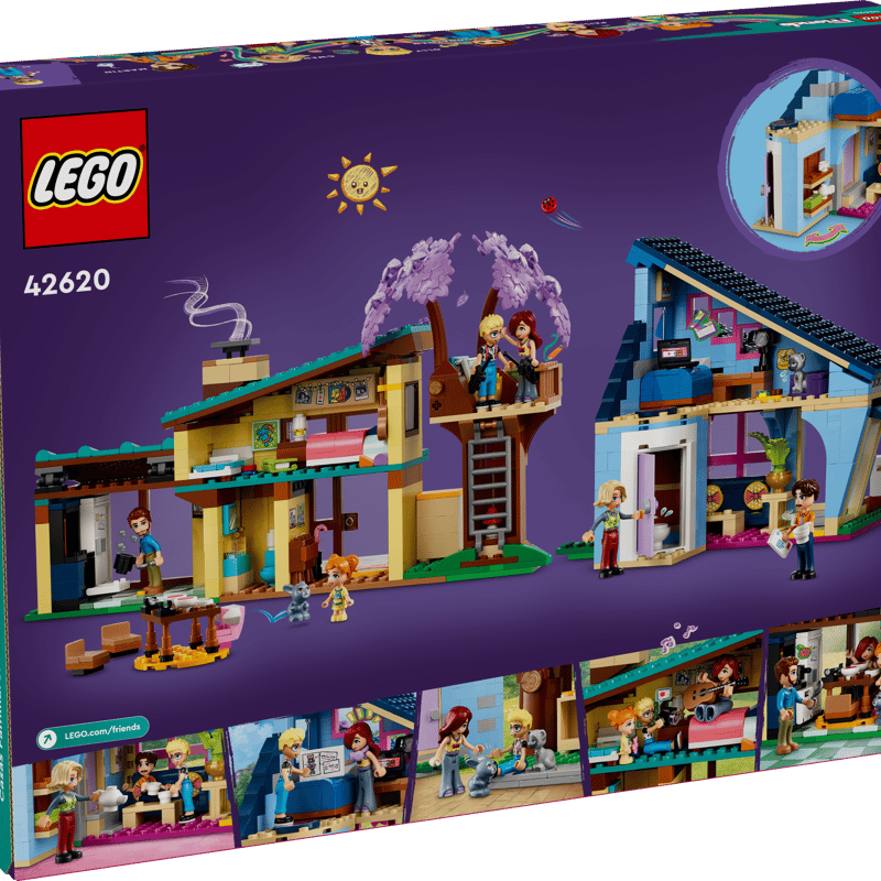 Lego Ollyn ja Paisleyn talot 42620