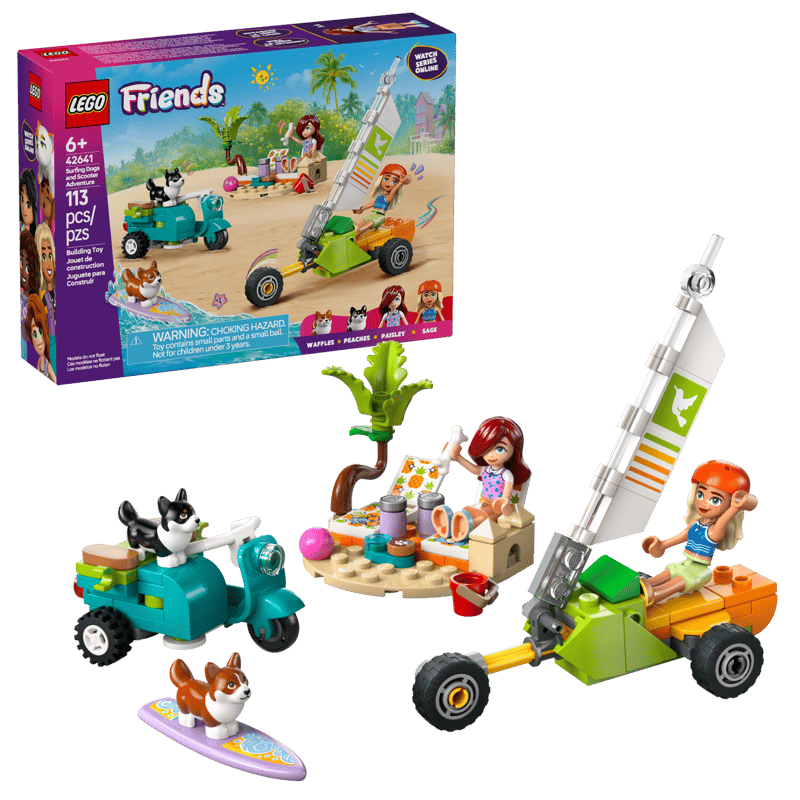 Lego Surffikoirat ja skootteriseikkailu 42641