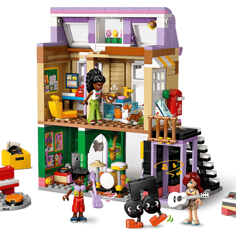 Lego Musiikkikauppa ja asunto
