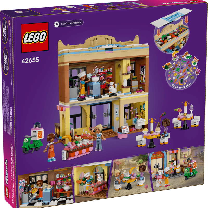 Lego Ravintola-alan oppilaitos 42655