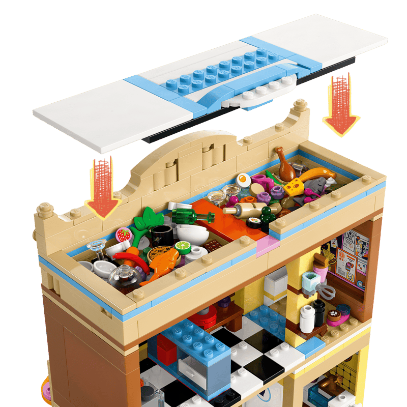 Lego Ravintola-alan oppilaitos 42655