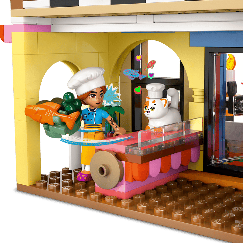 Lego Ravintola-alan oppilaitos 42655