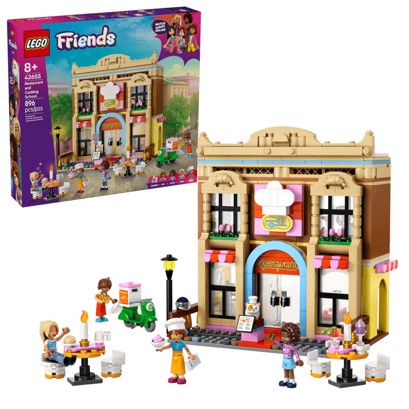 Lego Ravintola-alan oppilaitos 42655