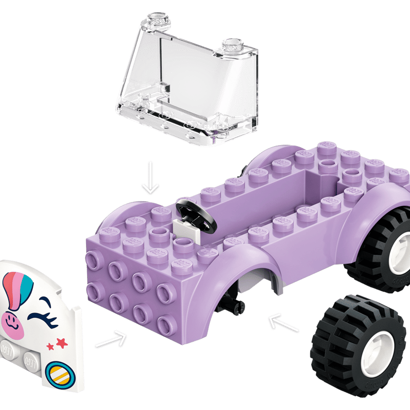 Lego Yksisarviskakkuauto