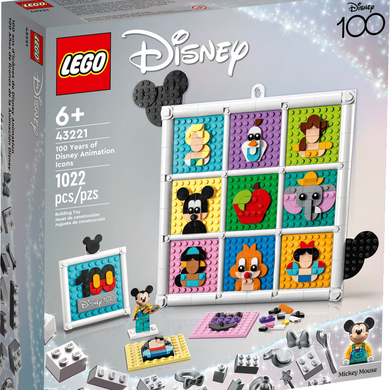 Lego Disney Classic 100 vuotta Disneyn animaatioita 43221