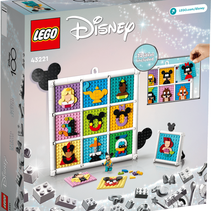 Lego Disney Classic 100 vuotta Disneyn animaatioita 43221
