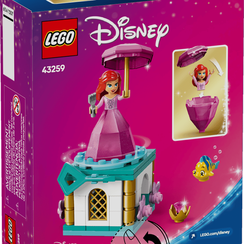 Lego Pyörähtelevä Ariel 43259
